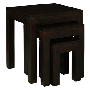 Amsterdam Nesting Table - Set of 3 (Chocolate)