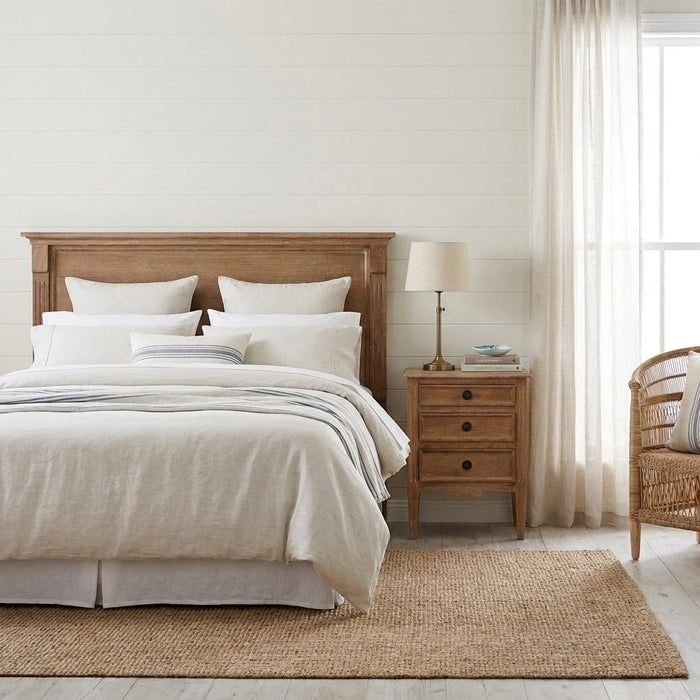 Hamptons Headboard - Queen size - Black