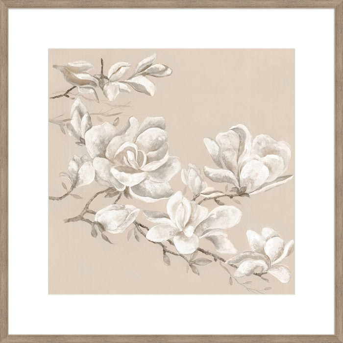 Neutral Magnolia I Wall Art