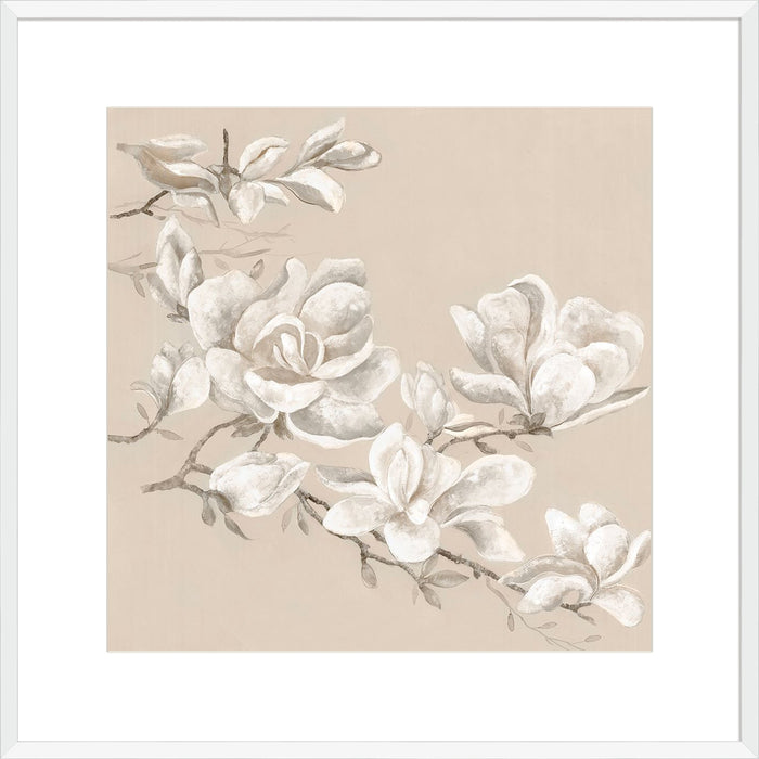 Neutral Magnolia I Wall Art