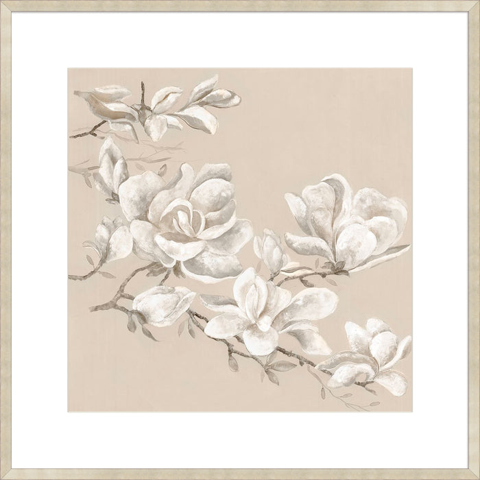 Neutral Magnolia I Wall Art