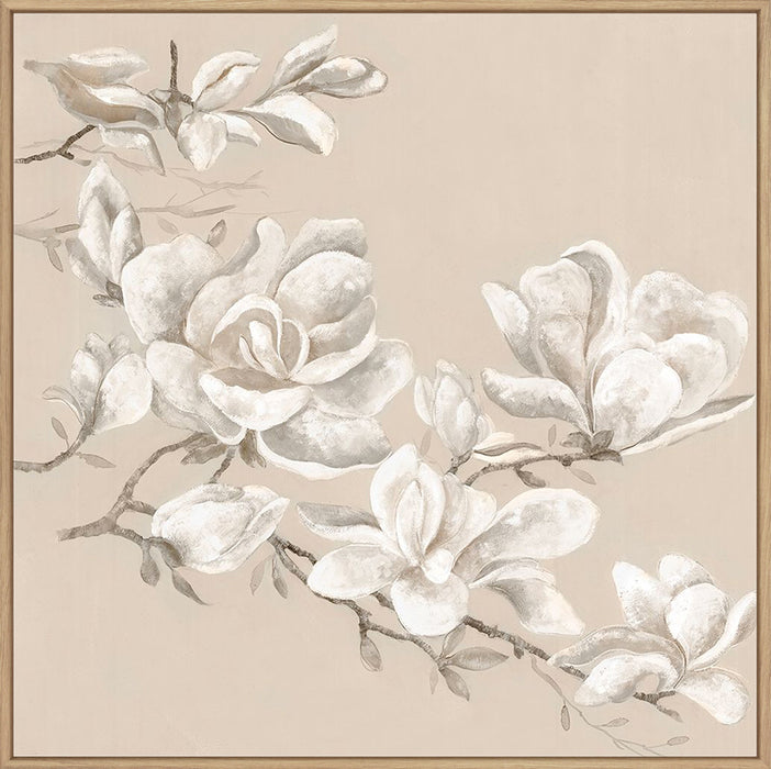 Neutral Magnolia I Wall Art