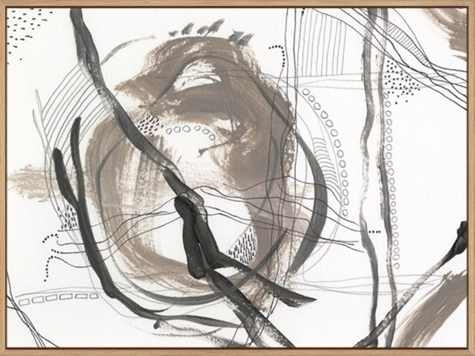 Neutral Motion III Wall Art