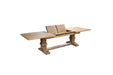 Newport Extension Pedestal Table - 210/310cm - Natural Oak - Dt New Ext Noak 210/310 Plank