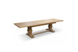 Newport Extension Pedestal Table - 210/310cm - Natural Oak - Dt New Ext Noak 210/310 Plank