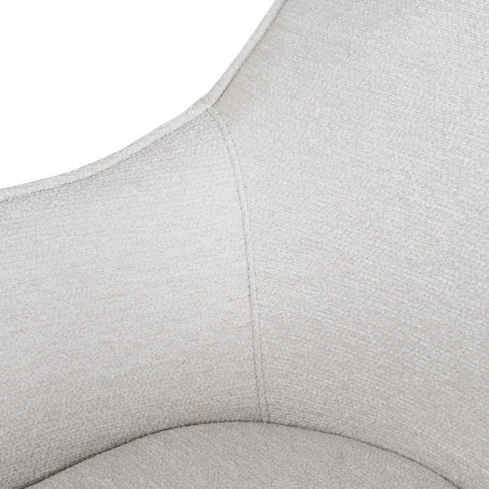 Felisha Leisure Office Chair - Bright Grey