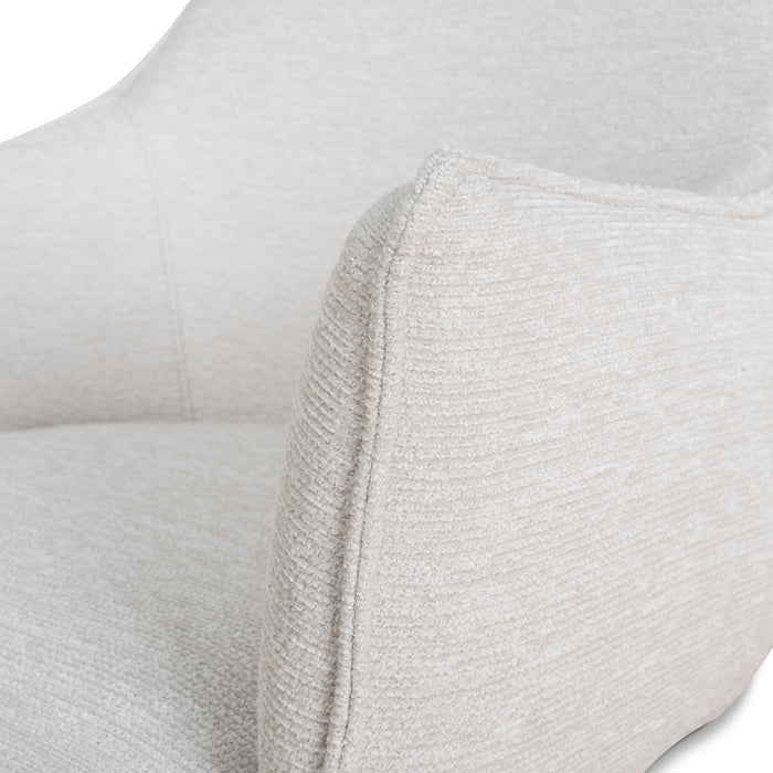 Felisha Leisure Office Chair - Bright Grey