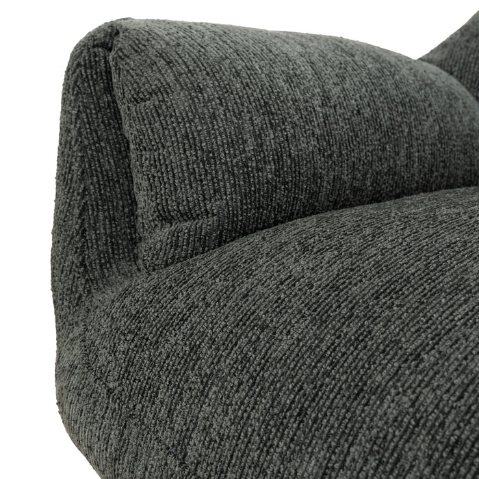 Orion Swivel Armchair - Dark Fern Green