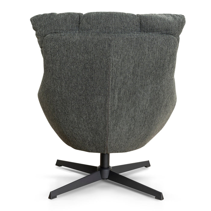 Orion Swivel Armchair - Dark Fern Green