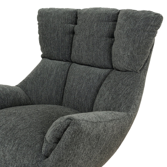 Orion Swivel Armchair - Dark Fern Green