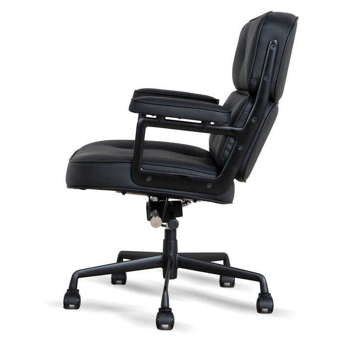 Monroe Office Chair - Full Black