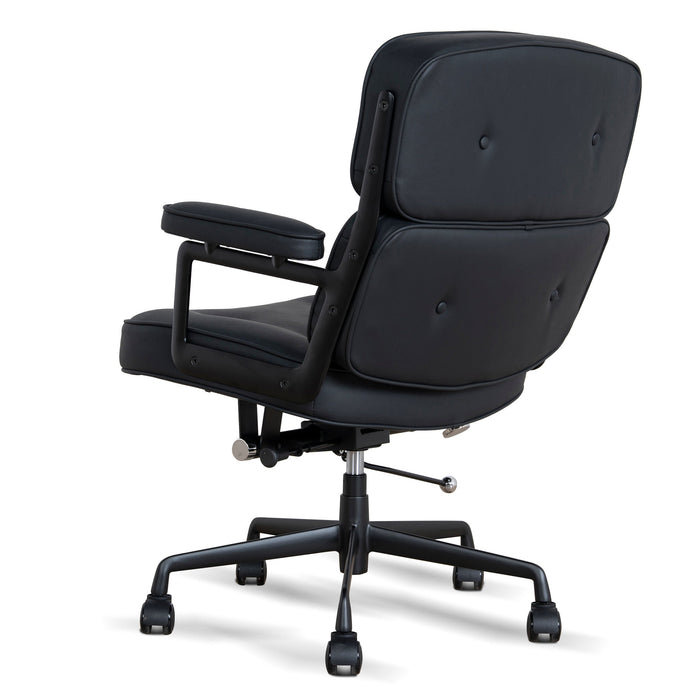Monroe Office Chair - Full Black