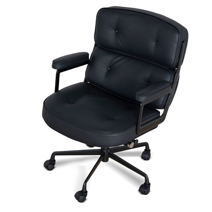 Monroe Office Chair - Full Black
