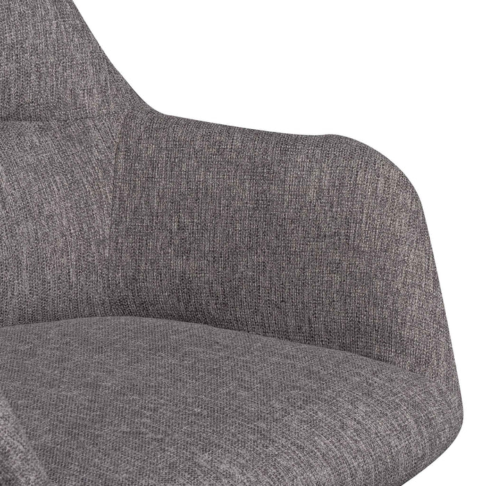 COC6509-LF Fabric Office Chair - Lead Grey