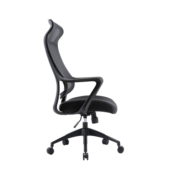 COC8254-UN Mesh Ergonomic Office Chair - Black