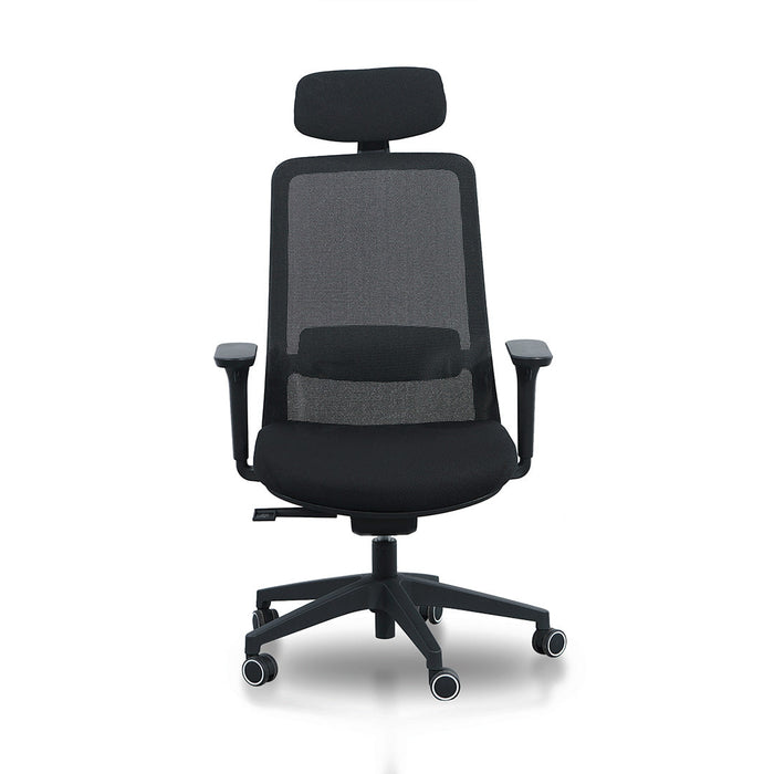 COC8504-LF Mesh Office Chair - Full Black