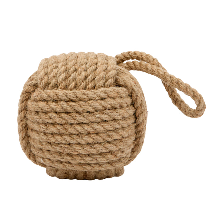 Doorstop 8" Brown