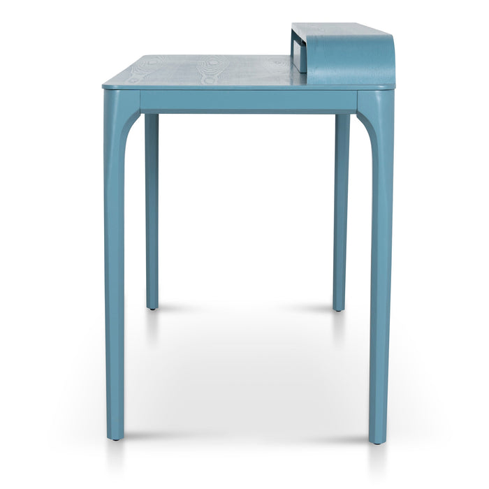 Reva Wooden Home Office Desk - Light Blue