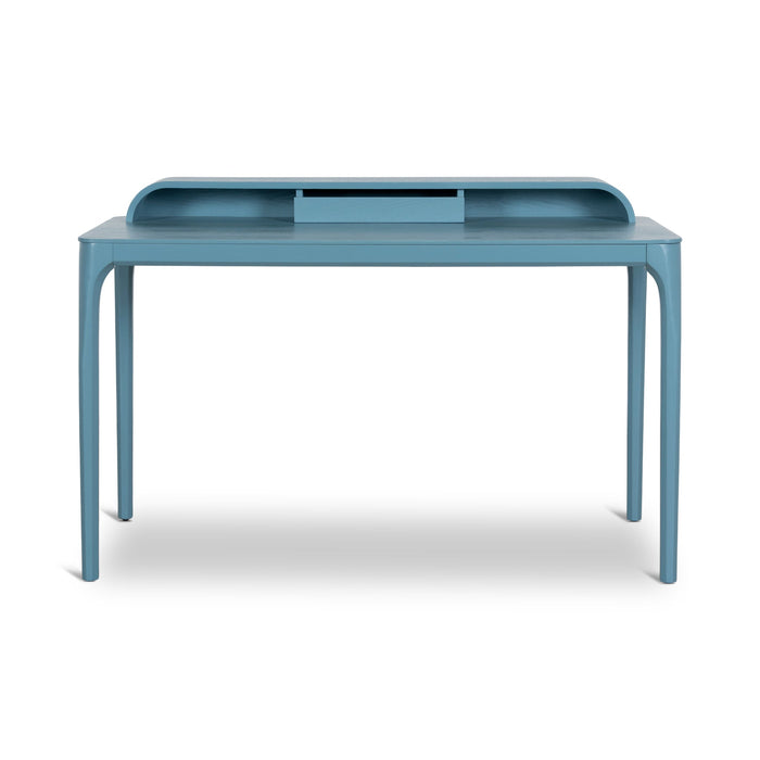 Reva Wooden Home Office Desk - Light Blue