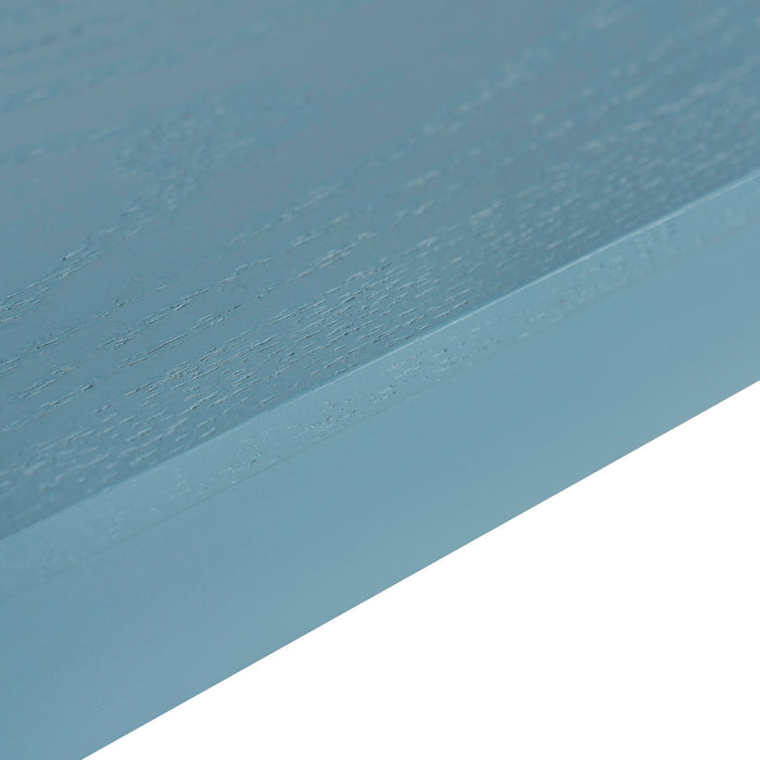 Reva Wooden Home Office Desk - Light Blue