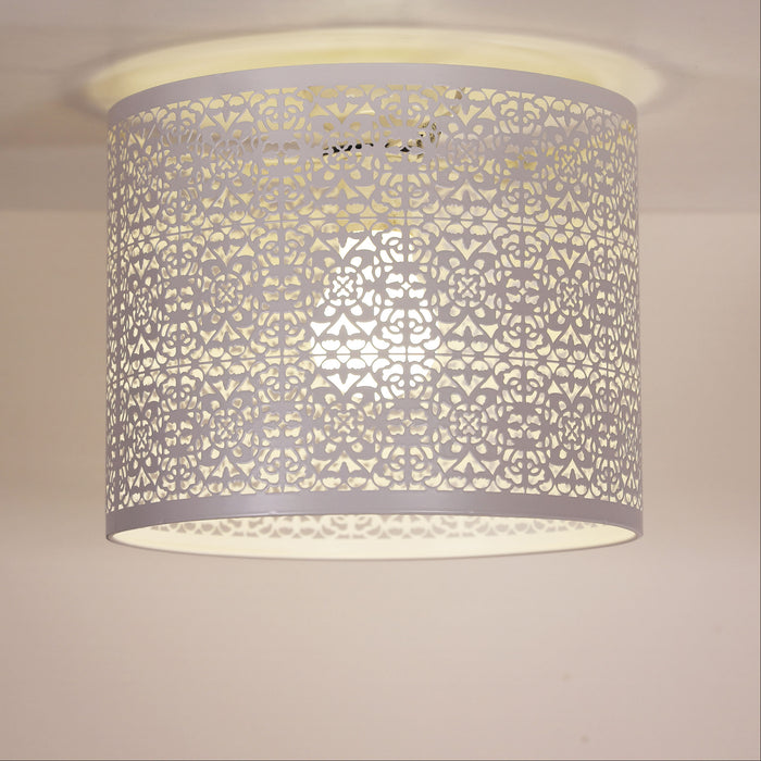 Bursa White Ceiling Light