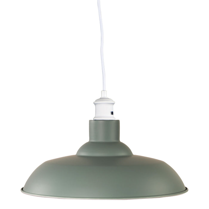 Slater.38 Sage Green Lamp