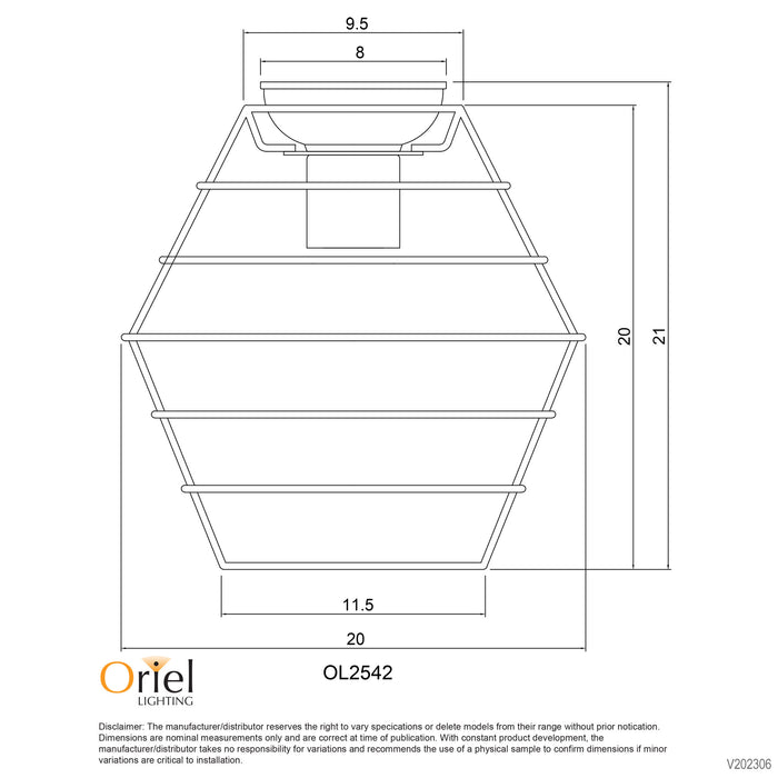 Maci.18 Black Pendant