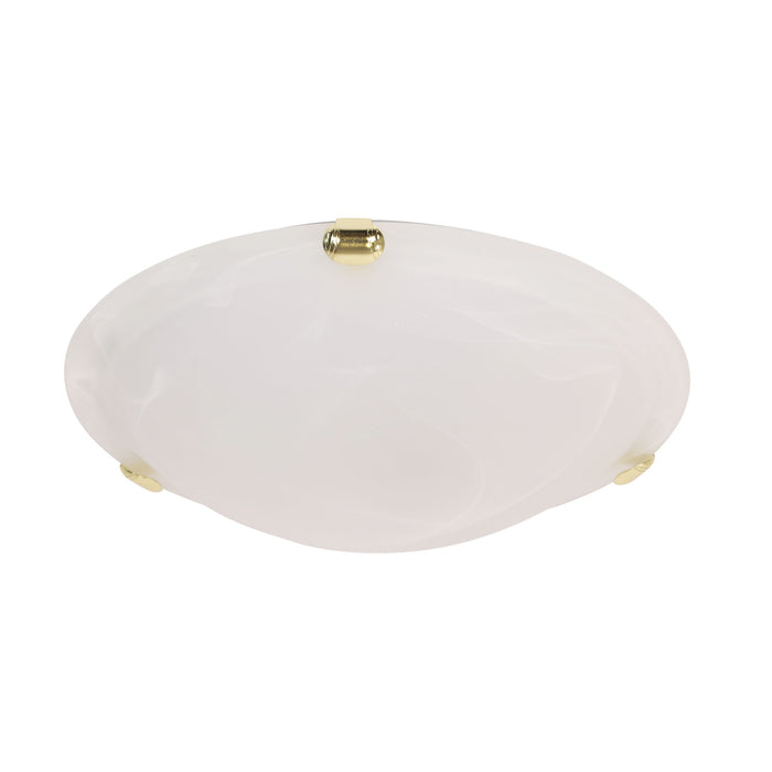 Remo 30 Gold Oyster Ceiling Light
