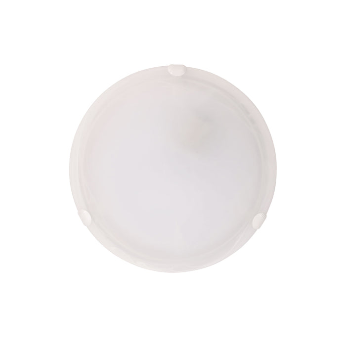 Remo 30 White Oyster Ceiling Light