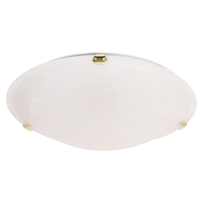 Remo 40 Gold Oyster Ceiling Light