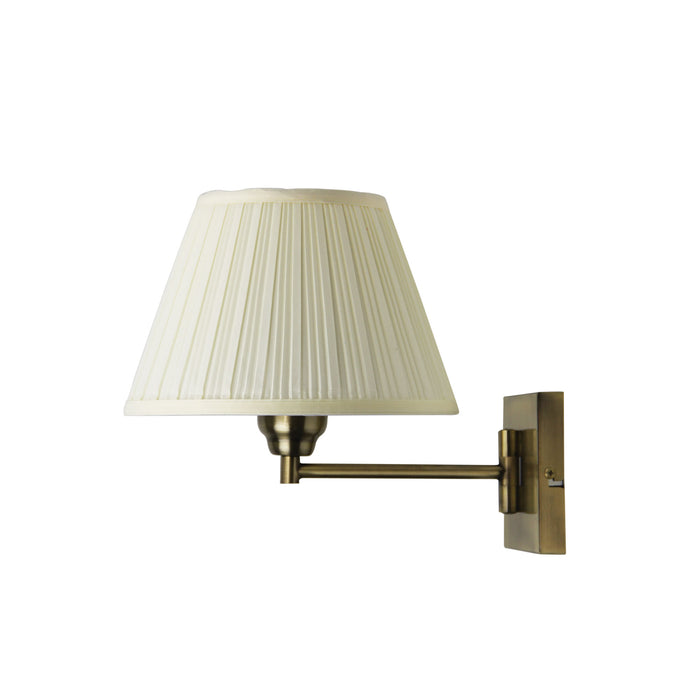 Swingley Antique Brass Wall Light