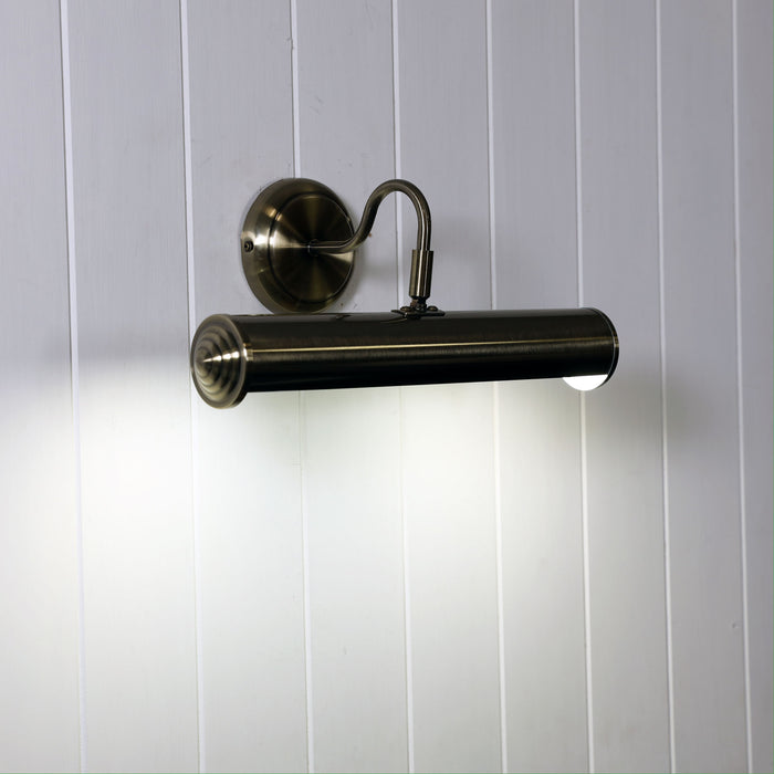 Picture Light Antique Brass Wall Light