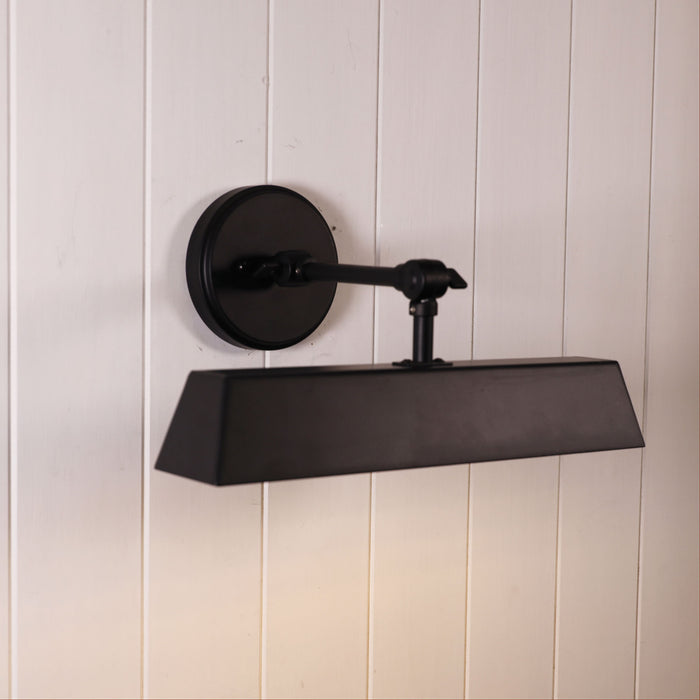 Loxby Black Wall Light