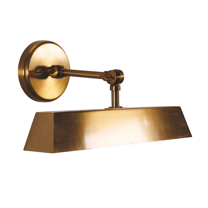 Loxby Satin Brass Wall Light