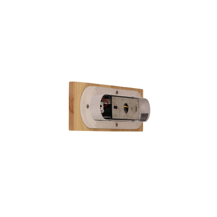 Rafter.30 Scalloped Wood Wall Light