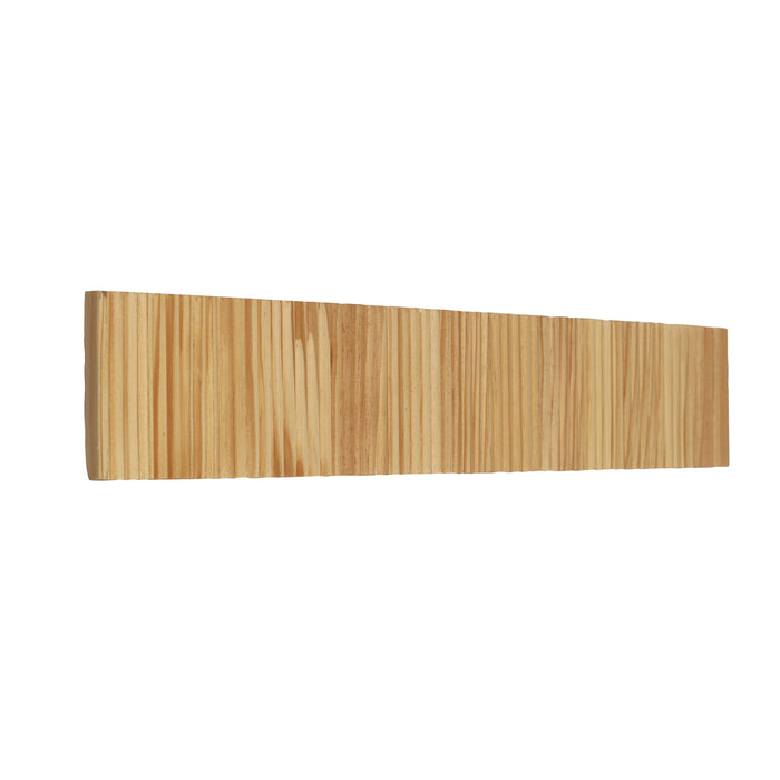 Rafter.60 Scalloped Wood Wall Light