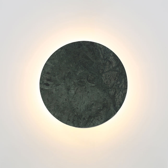 Dot.20 Green Marble Wall Light