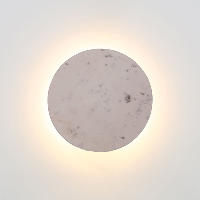 Dot.20 Grey Marble Wall Light