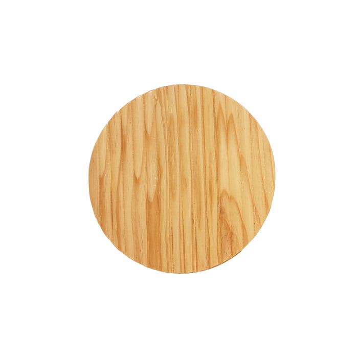 Dot.20 Scalloped Wood Wall Light