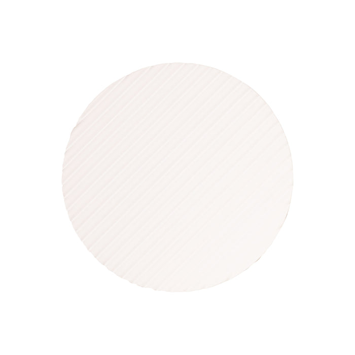 Dot.25 Scalloped Plaster Wall Light