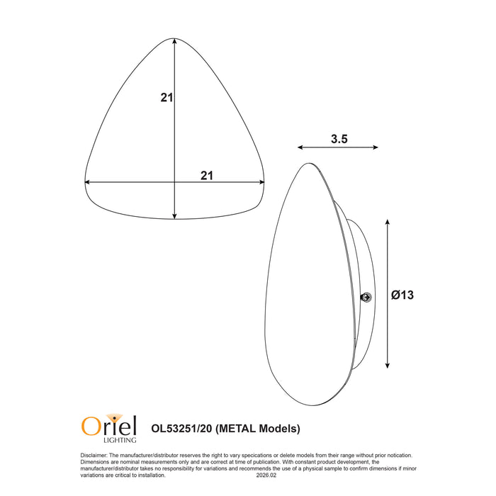 Reul.20 Black Wall Light