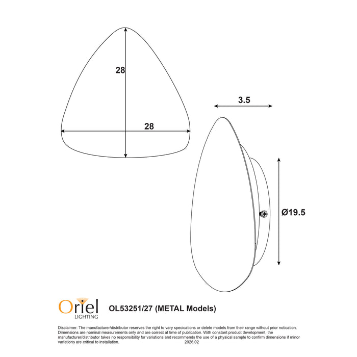 Reul.27 White Wall Light