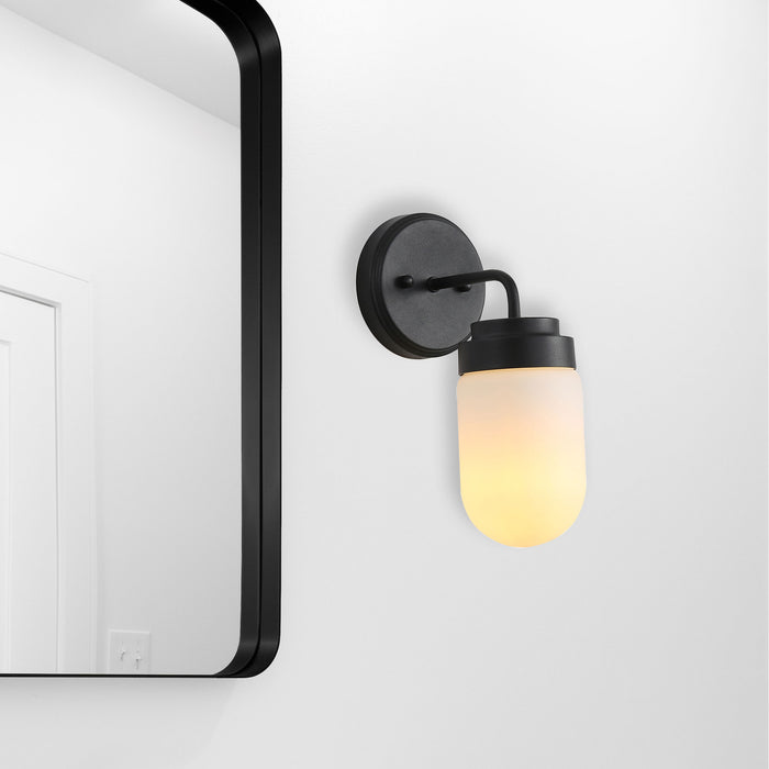 Dunburn Black Wall Light