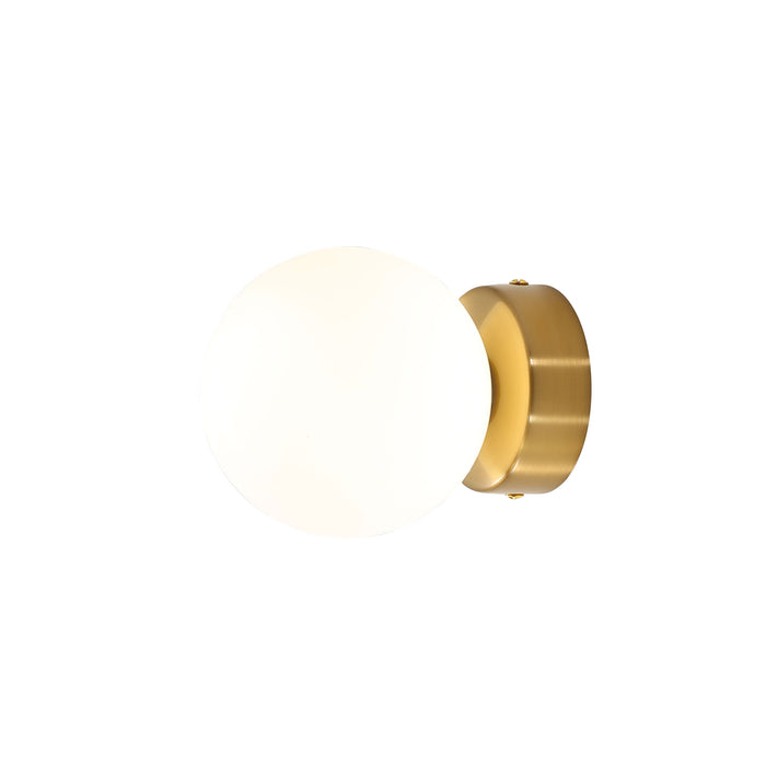 Globo G9 Satin Brass Wall Light
