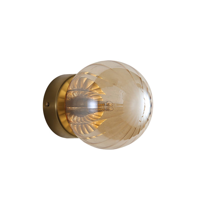 Juni G9 Amber Wall Light