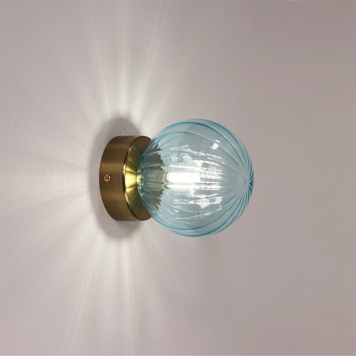 Juni G9 Blue Wall Light
