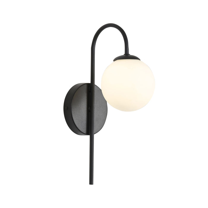 Noxe Black Wall Light