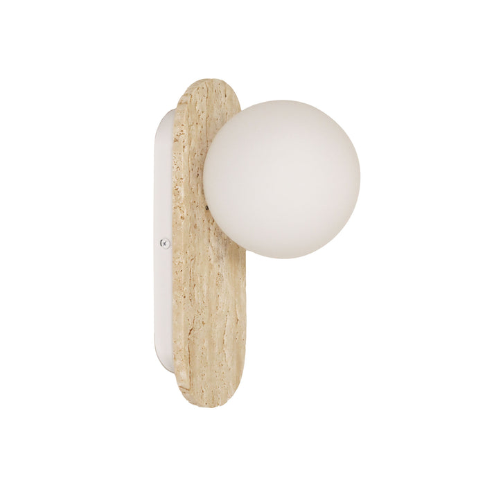 Ping G9 Travertine Wall Light