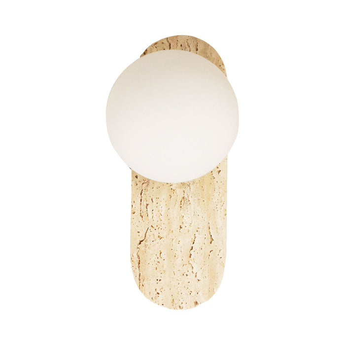 Ping G9 Travertine Wall Light