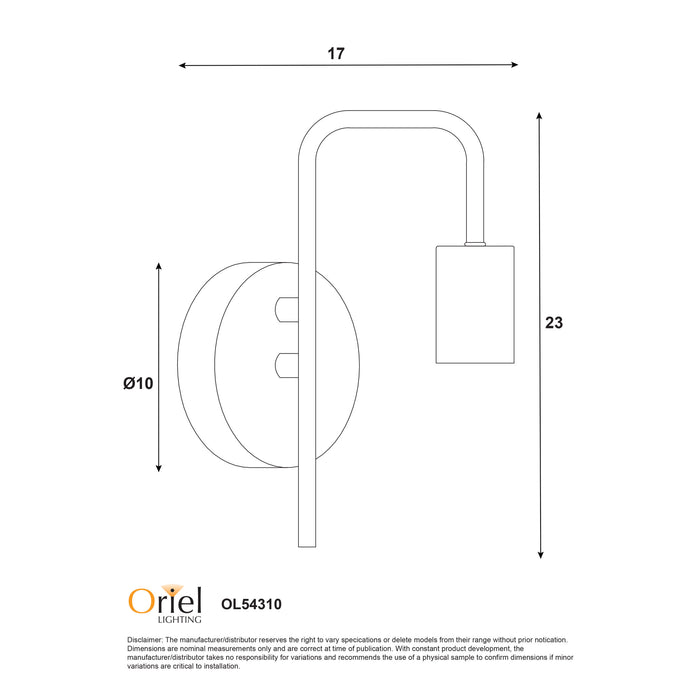 Lane Wall Black Wall Light